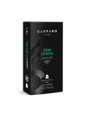 Кофе в капсулах системы Nespresso Carraro CREMA ESPRESSO 10 шт., Италия