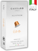 Кофе в Алюминиевых капсулах системы Nespresso Carraro RISTRETTO 10 шт., Италия