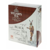 Чай в пакетиках STEUARTS Black Tea English Breakfast, 100 пак, Шри-Ланка