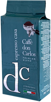 Кофе молотый Don Carlos Espresso Casa, в/у, 250 гр.